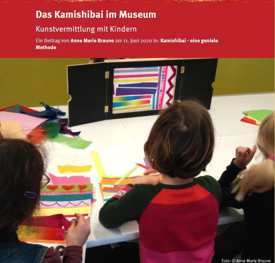 article: the Kamishibai in the museum