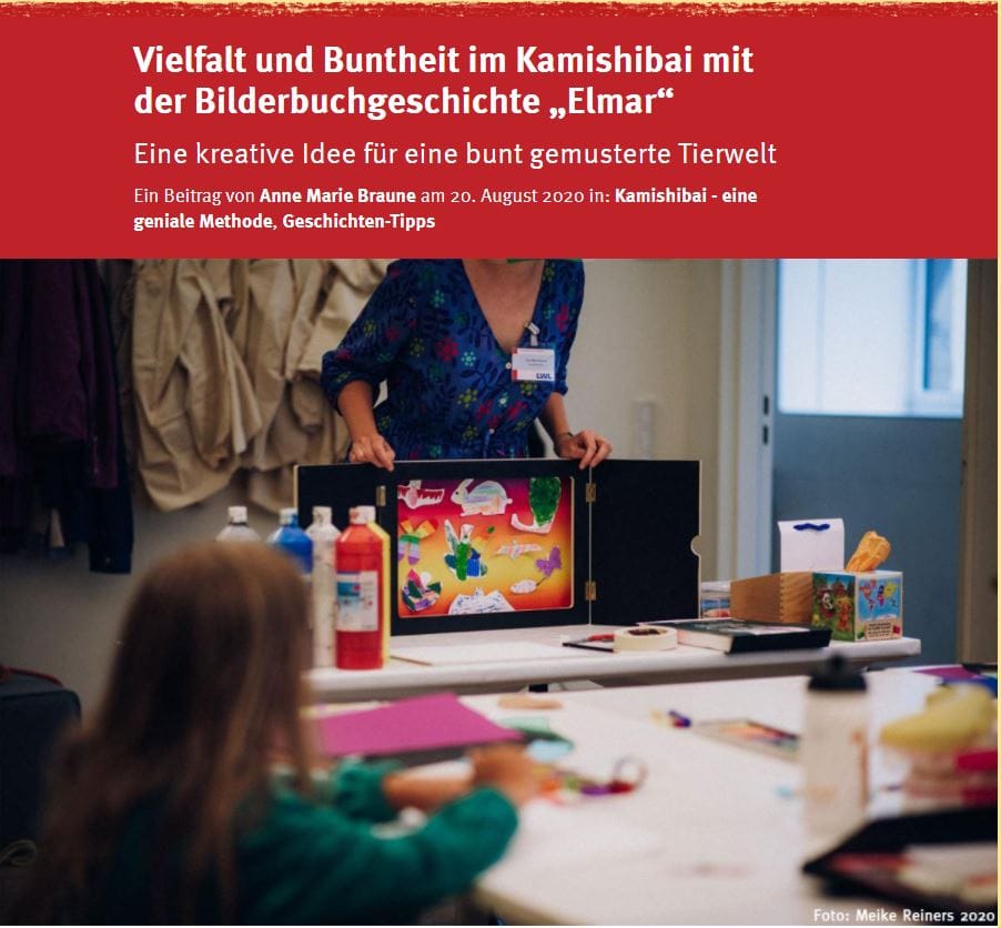 article: Diversity with the Kamishibai: Children's book "Elmar"