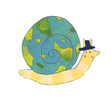 Illustration from "Vorwärts-und Rückwärtsgeschichten" (Don Bosco Verlag)