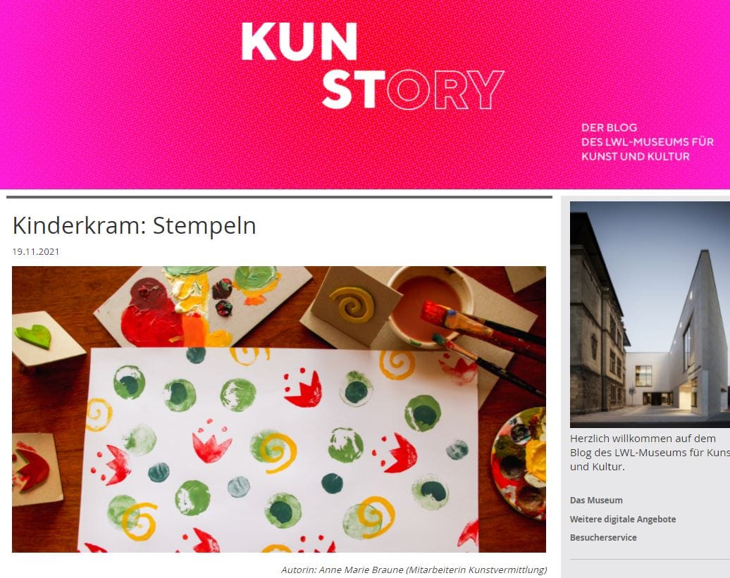 Do it yourself! Rubber stamps.